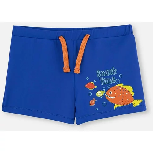 Dagi Swim Shorts - Blue - Graphic