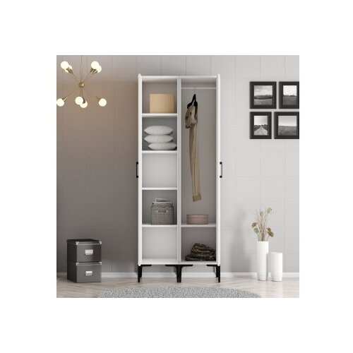 Hanah home kumsal pr - white white wardrobe Cene