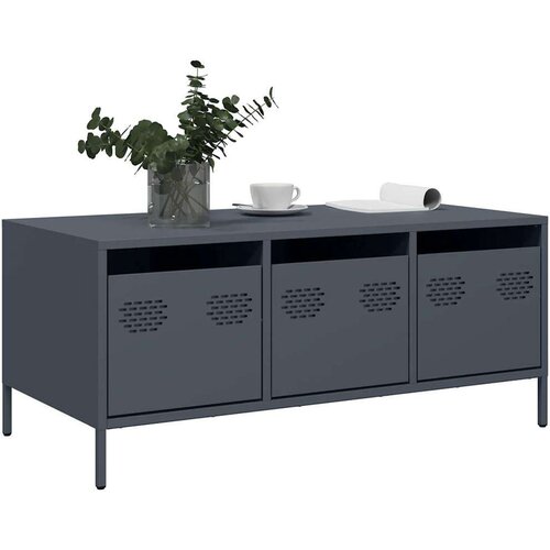  Stolić za kavu antracit 101 5x50x43 5 cm hladno valjanog čelika Slike