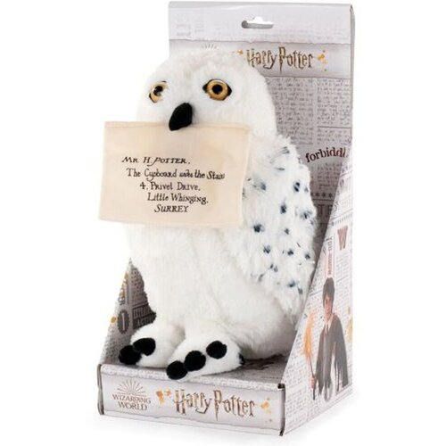 HARRY POTTER Pli&amp;scaron;ana igračka - sova Hedwig, 30 cm Slike