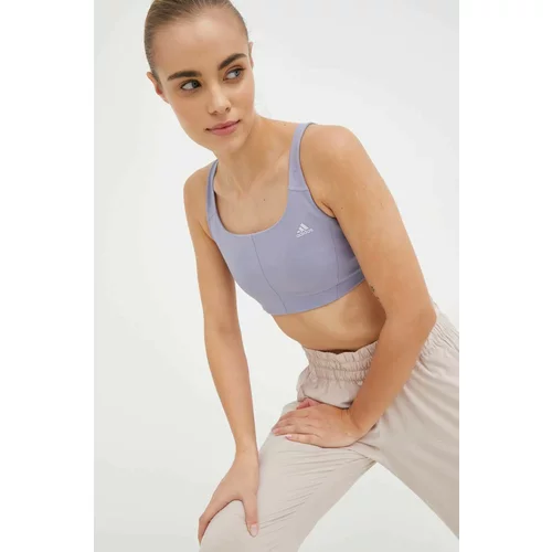 Adidas Grudnjak za jogu boja: ljubičasta, jednobojni model