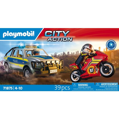 Playmobil 71875 - City Action - Policijski pregon s poltovornjakom - 1 k. Slike