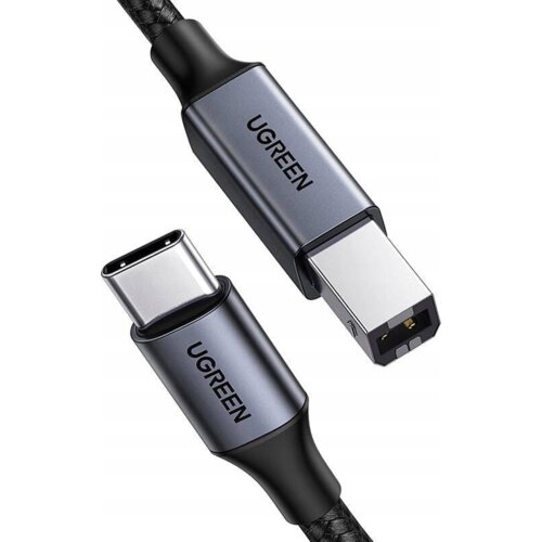 Ugreen 45034 USB kabel USB 2.0 1 m USB B USB C 0,48 Gbit/s Črna Slike