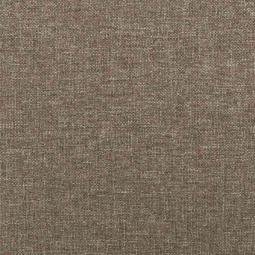  s oprugama i madracem LED smeđesivi 120x190cm od tkanine Slike