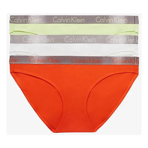 Calvin Klein Underwear BIKINI 3PK Ženske gaćice, narančasta, veličina