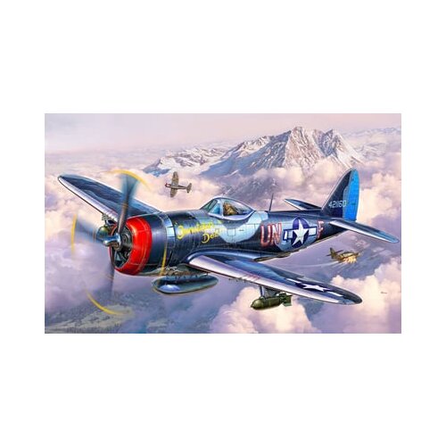 Revell P-47 m thunderbolt Cene