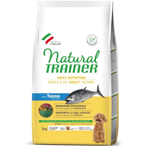Natural trainer Daily Nutrition Adult Mini - tuna 2 kg Cene