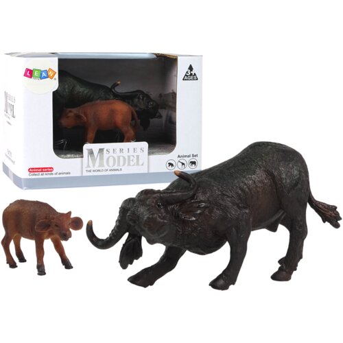  Figurine Buffalo Calf African Zoo Animals Cene