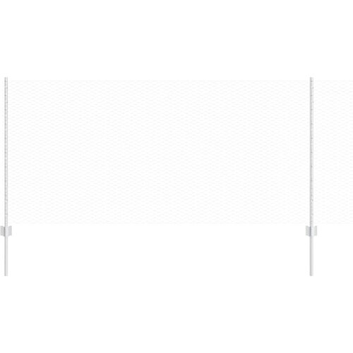 vidaXL Stebri za ograje 10 kosov U-kanal 120 cm galvanizirano jeklo, &Scaron;esterokotna ograja 1x50 m galvanizirano jeklo Cene