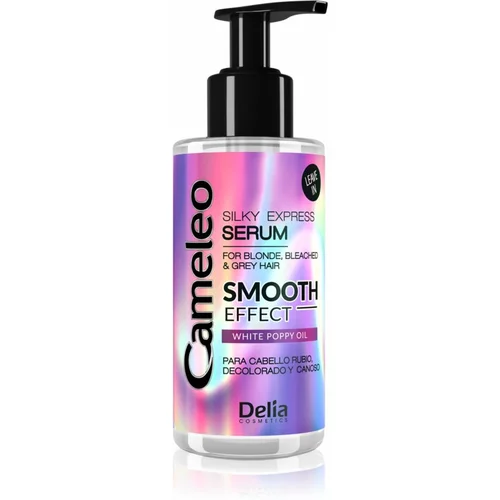 Delia Cosmetics Cameleo Smooth Effect regeneracijski serum za blond in sive lase 145 ml
