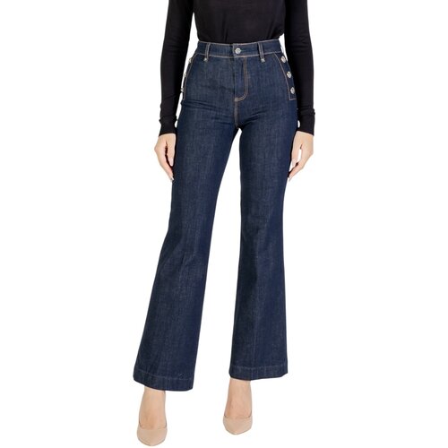 Guess NEW FAYE PANT W5RA0P D5PW1 Plava Slike