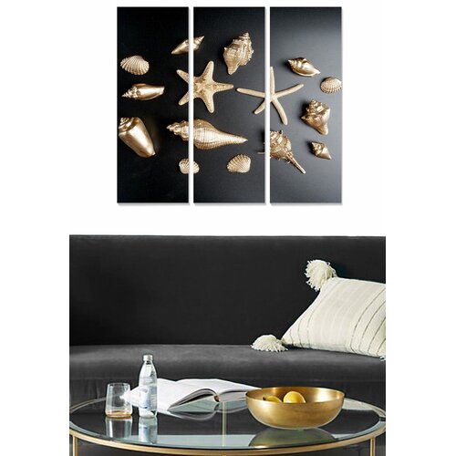 Wallity MDF1085744294 Multicolor Decorative MDF Painting (3 Pieces) Cijene
