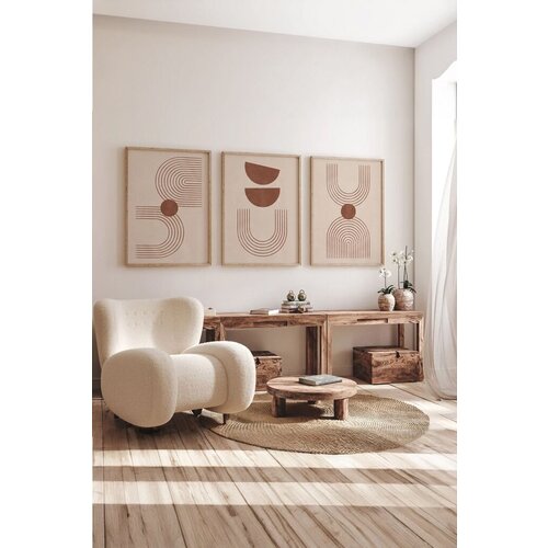 Wallity slika 3Dartsoho90, 3 dela, 33 x 48 cm Slike