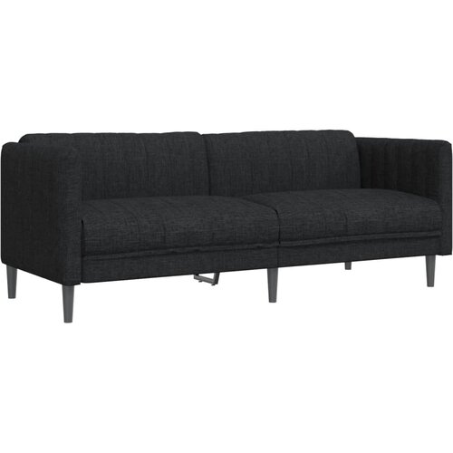 Maison Chic kavč - Sofa - Kanape trosed svetlo črna tkanina, (21726571) Cene