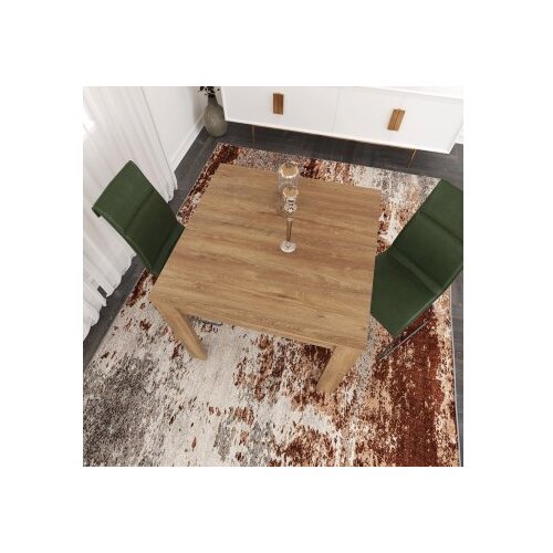 Hanah home Trpezarijski sto 90x78x90cm Hrast Cene