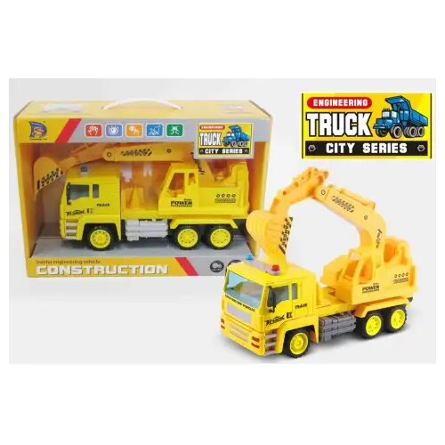 Magic Toys Vozilo sa kranom u žutoj boji 27 cm Cene