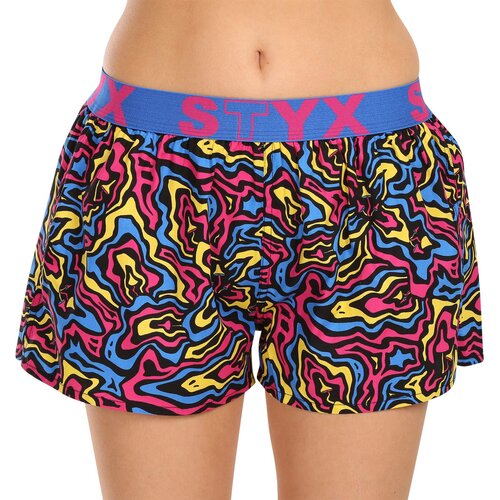 STYX Women's boxer shorts art sports rubber mushrooms Slike