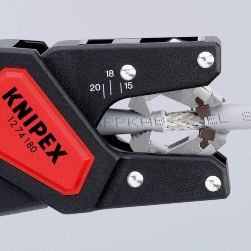 Knipex kle&scaron;ta striper 4/4-7/5mm 12 74 180 sb Cene