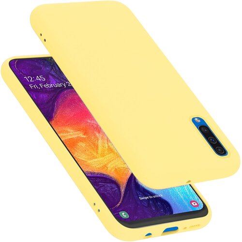 Cadorabo ohišje, združljiv s Samsungom v tekoči rumeni - zaščitni pokrov, narejen iz fleksibilnega silikona TPU, (20584539) Cene