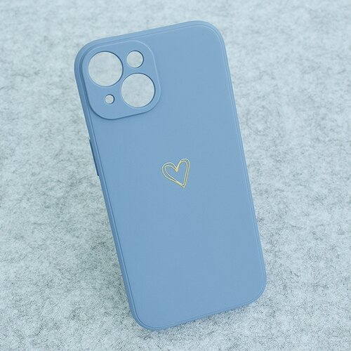  Maska za iPhone 13 Golden Heartbeat plava Cene