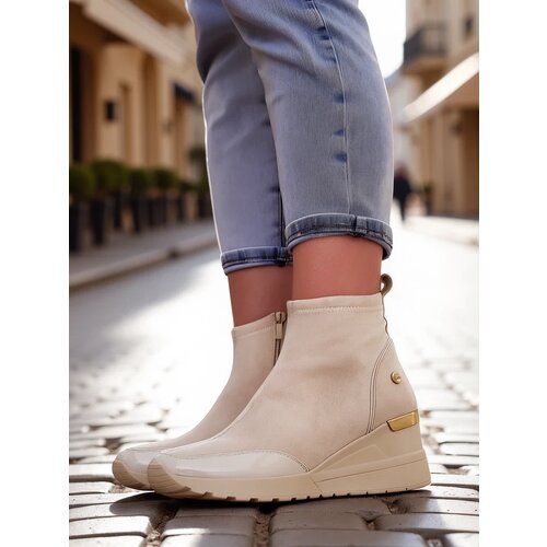 Resti Women's ankle boots on a wedge Zarricos Cene