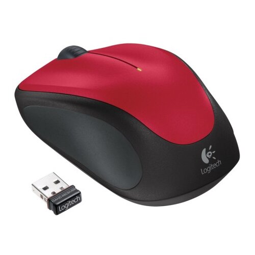 Logitech M235 brezžična optična rdeča mi&scaron;ka Cene