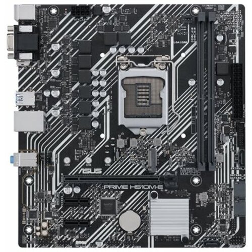 Asus matična ploča PRIME H510M-E, Intel H510, LGA1200, 2xDDR4, m.2, VGA, HDMI, DP, mATX Cijene