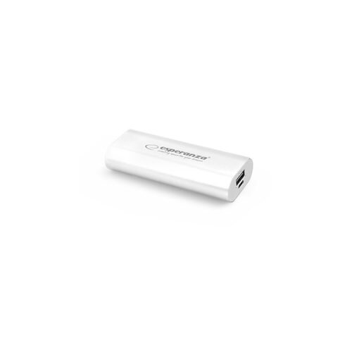 Powerbank ESPERANZA HADRON, 4400mAh, WHITE, EMP105W Slike