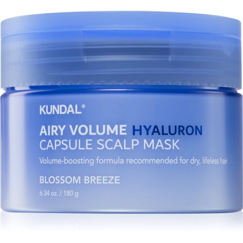 KUNDAL Airy Volume Hyaluron Capsule Scalp Mask 180g Blossom Breeze Slike