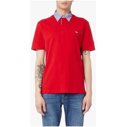 Harmont&Blaine Majice & Polo majice LRJ003020004S19 Rdeča Cene