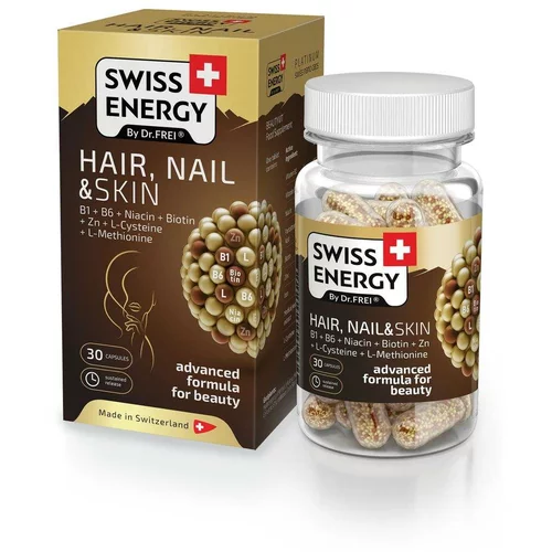 Swiss Energy Lasje, Nohti & Koža, kapsule s podaljšanim sproščanjem