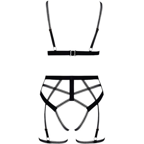 Cottelli Harness Set 2214504 Black L Slike