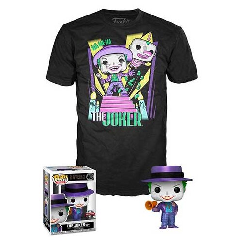 Funko set majica i figura pop - dc, batman, batman 89, joker with speaker, xl Cene
