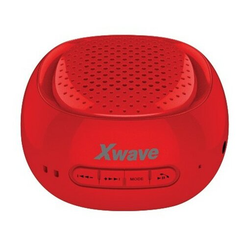 X Wave B COOL, Bluetooth/FM/MicroSD/USB, crveni zvučnik Slike