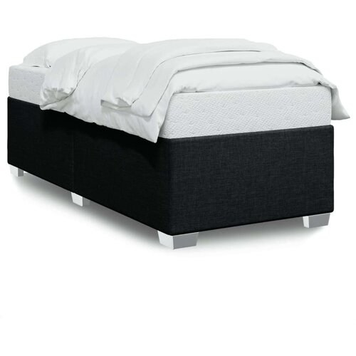 vidaXL Okvir za krevet crni 90x190 cm od tkanine Cene