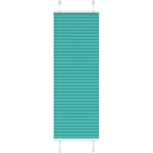 vidaXL Plisirana žaluzija petrolejno zelena 40x150 cm širina blaga 39,4 cm poliester, (5000297266) Cene