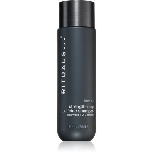 Rituals homme strengthening caffeine shampoo šampon za vse vrste las proti izpadanju las 250 ml za moške Cene