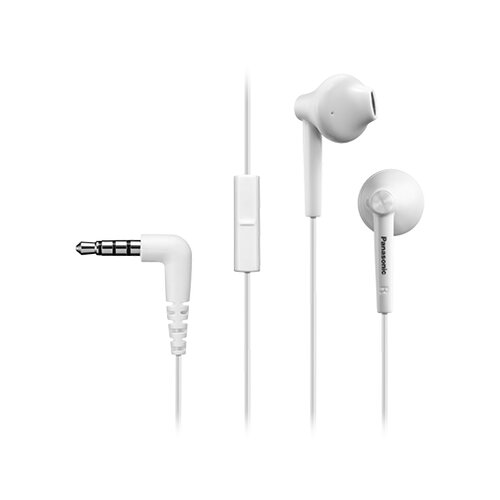 Panasonic ušesne slušalke z mikrofonom RP-TCM55E-W bele Cene