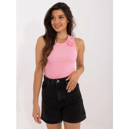 Fashion Hunters Pink sleeveless top