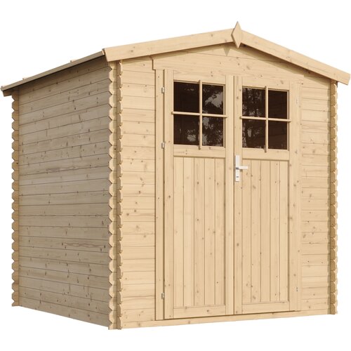 Timbela Lesena vrtna lopa - 216x206xH218 cm/ 3.53 m2 - Vrtna hi&amp;scaron;a s podi - M343F+M343G, (21873276) Slike