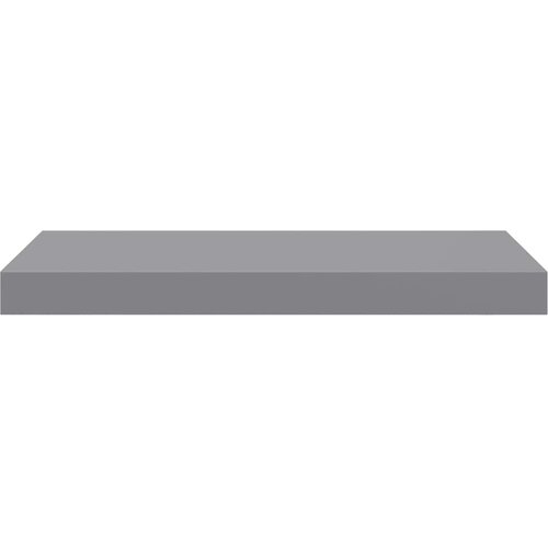  Plutajuće zidne police 4 kom sive 50 x 23 x 3,8 cm MDF Slike