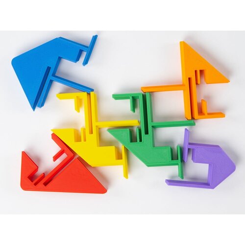 Recent Toys Mozgalica/puzzla - Zigguflat Slike