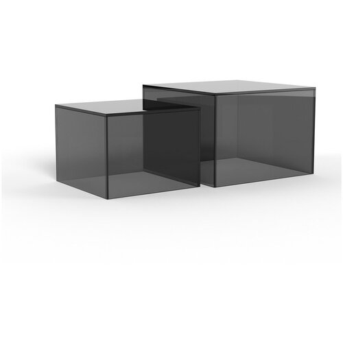 Actona sive steklene mizice v kompletu 2 ks 50x50 cm dice &ndash; Cene