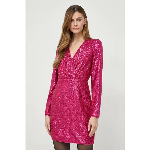 Morgan Haljina boja: ružičasta, mini, širi se prema dolje