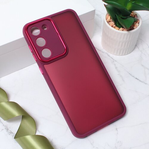 Teracell maska Shining Camera za Samsung S916B Galaxy S23 Plus crvena Cene