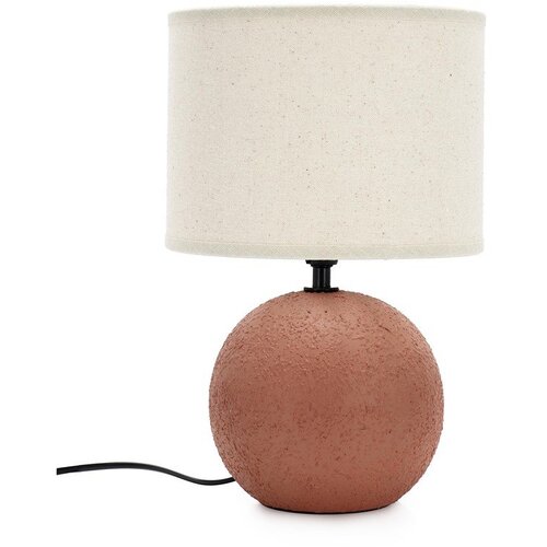 YES EVERYDAY Stolna lampa keramička boja terakote s tekstilnim sjenilom (visina 32 cm) Irvin &amp;ndash; Slike