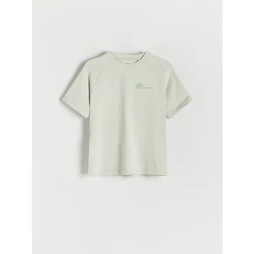 Reserved - Predimenzionirana majica kratkih rukava - bljedozeleno