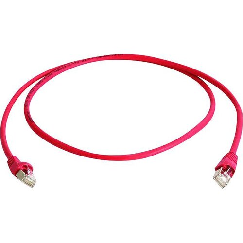Telegärtner L00006A0043 RJ45 omrežni kabel\, Patch kabel cat 6a S/FTP 25.00 m rdeča ognjevaren\, brez halogena\, UL-certificirano 1 kos, (20424202) Cene