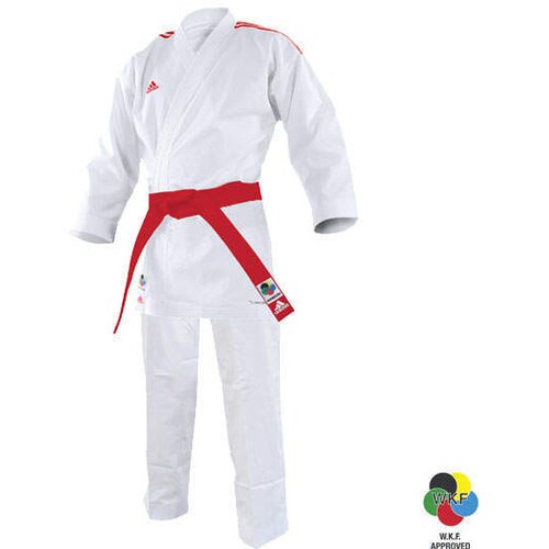 PrideShop Set karate kumite kimon Adidas – Adilight DNA Primegreen WKF (rdeča & modra) - 185 Cene