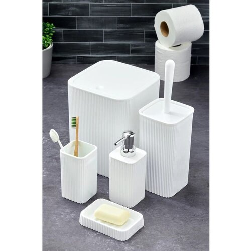  PZR-061 white bathroom set (5 pieces) Cene